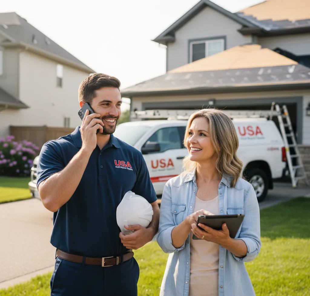 USA Roof Repair Experts customer support in Shell Knob